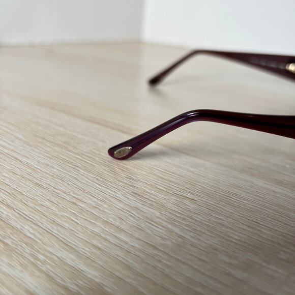 Bvlgari 466-B 822 Eyeglasses RARE! Purple Pink Flower Rhinestone 54-15-135 - Picture 5 of 9